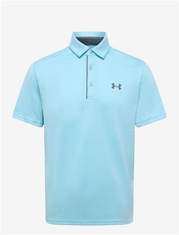 UNDER ARMOUR Tech Polo - OPAL BLUE - L