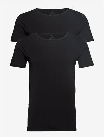 LINDBERGH Basic Bamboo Tee S/S 2 Pack - BLACK - S
