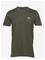 ALPHA INDUSTRIES Basic T Small Logo - DARK OLIVE - M – kuva 2