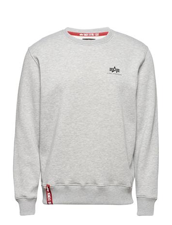 ALPHA INDUSTRIES Basic Sweatshirt Sl - GREY HEATHER - S