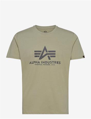 ALPHA INDUSTRIES Basic T-Shirt - OLIVE - XL