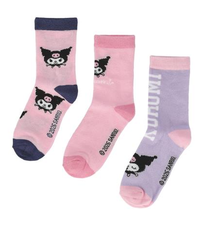 Kuromi sukat 3-pack