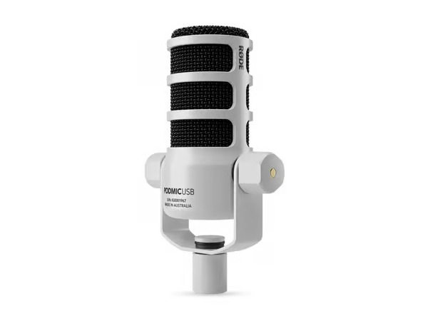 Røde PodMicUSB USB-C plus XLR - valkoinen
