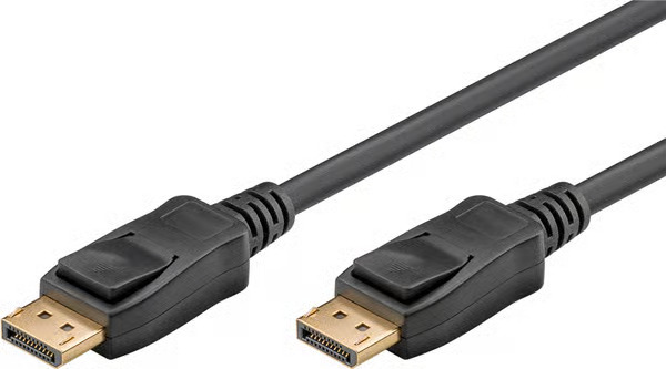 Pro DisplayPort 2.1 (DP40) - 1m - Musta