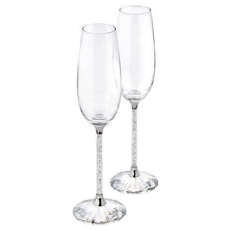 Swarovski Crystalline, samppanjalasit 2 kpl