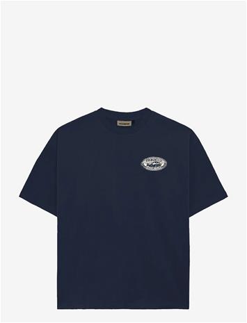 PROHIBITED Racecore Tee Deep Blue - DEEP BLUE - M