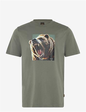 BOSS Te_Dobermann - OPEN GREY - S