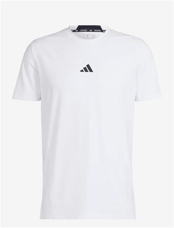 ADIDAS PERFORMANCE D4T Tee - WHITE - S – kuva 2/2