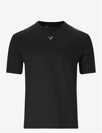 VIRTUS Walton M Ss Performance Tee - BLACK - S