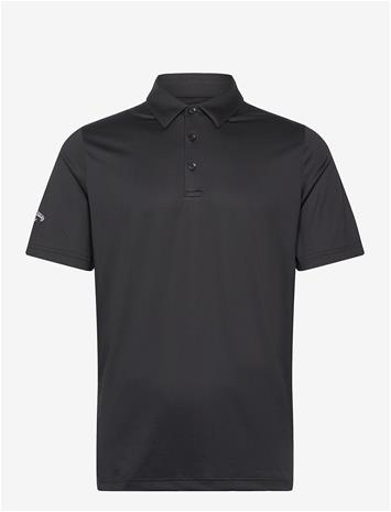 CALLAWAY Swingtech Solid Colour Polo - CAVIAR - S