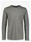 LINDBERGH Basic O-Neck Stretch Tee L/S - DK GREY STONE - L – kuva 2