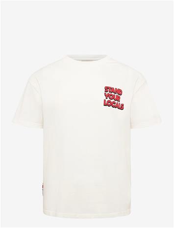 SOLID Sdbrooks Tee - OFF WHITE - XL