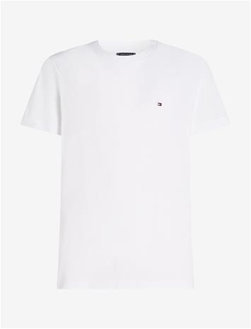 TOMMY HILFIGER Essential Reg Fit Solid Tee - WHITE - M