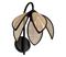 OSRAM seinävalaisin Decor Rattan Lotus, beige/musta, E27 – kuva 6