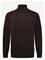 TOM TAILOR Basic Turtle Neck Knit - DARK CHOCOLATE BROWN MELANGE - S – kuva 2