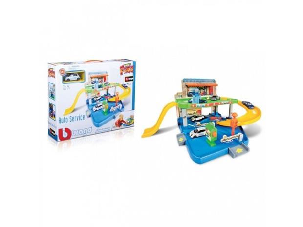 Street Fire Auto Service Garage 1:43 Bburago
