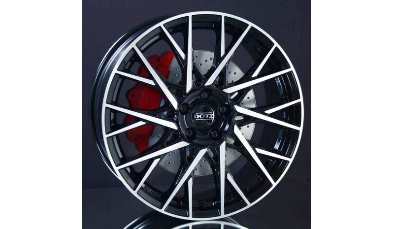 DOTZ FUJI DARK BLACK/POLISHED 8X19 – kuva 1/1