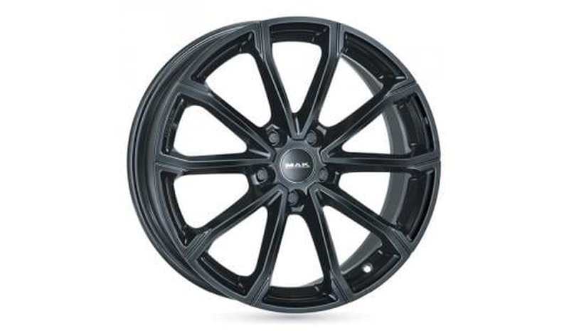 MAK Davinci Shiny Black 6,5x16 5/112 ET41 B57 – kuva 1/1