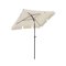 Sateenvarjo 200 x 125 cm beige – kuva 1