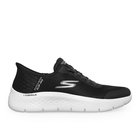 Skechers Go Walk Flex - Grand Entry slip-in-kengät (naiset) - Black/White, 37