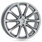 MAK Davinci Matt Titanium 6,5x16 5/98 ET39 B58 – kuva 1