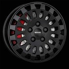 MAK OVERLAND MATT BLACK 7X17