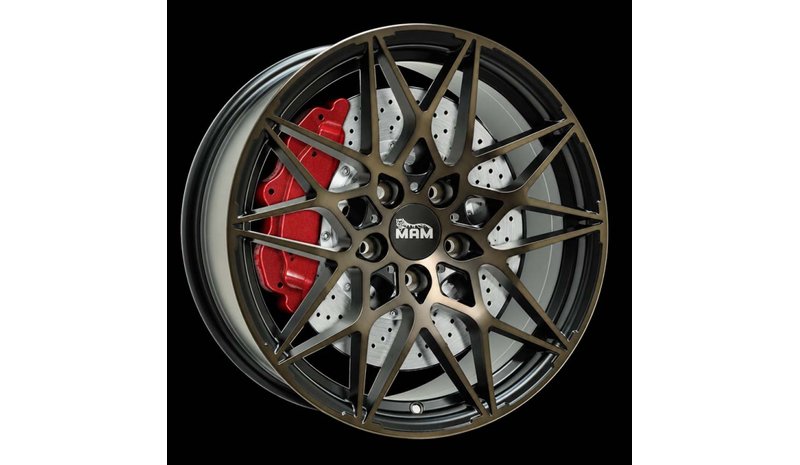MAM B2 Matt Black Bronze 8,5X20 – kuva 1/1