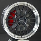 DOTZ Bilbao Dark Gunmetal/Polished Lip 8X18