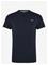 SUPERDRY Essential Stacked Logo Emb Tee - ECLIPSE NAVY/NEON LIME - M – kuva 2