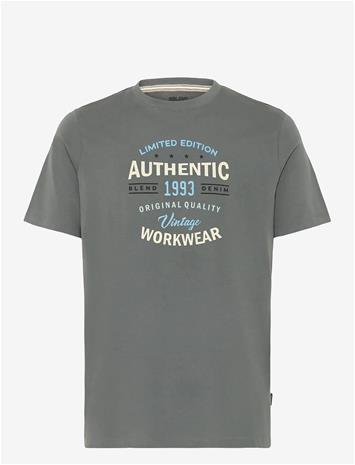BLEND Bhkubert Tee - IRON GATE - S