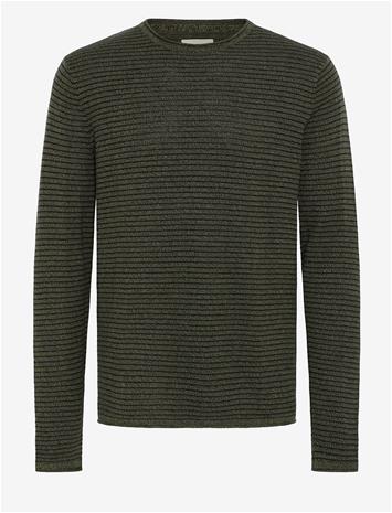 BLEND Bhbror Pullover - WINTER MOSS - M