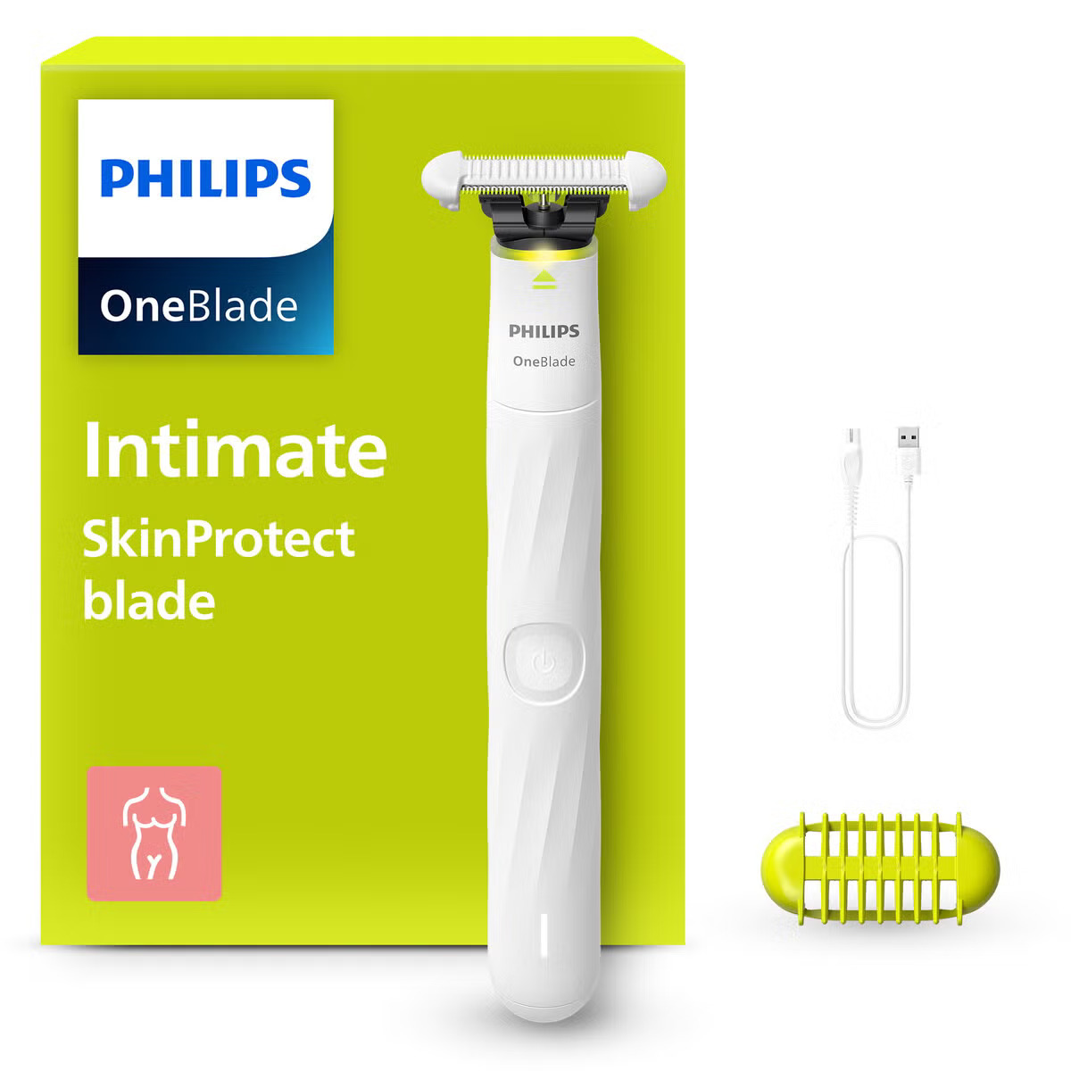 Philips OneBlade Intimate Intiimialueen trimmeri QP1930/22
