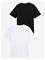 TOM TAILOR Double Pack Crew Neck Tee - WHITE 2 - M – kuva 2