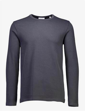 LINDBERGH Basic O-Neck Tee L/S - INK GREY - L
