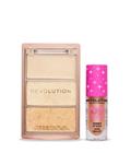 REVOLUTION Golden Glam Duo Kasvomeikkisetti 1 kpl