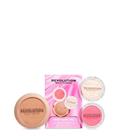 REVOLUTION Party Glow Face Powder Trio Kasvomeikkisetti 1 kpl
