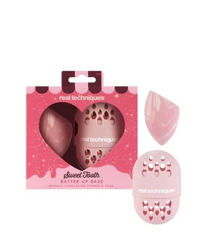 Real Techniques Sweet Tooth MCS + Case Puuterihuisku 2 kpl