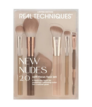 Real Techniques New Nudes Soft Focus Face Sivellinsetti 7 kpl