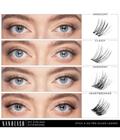 NANOLASH DIY Eyelash Extensions Stick & Go Pre-Glued Lashes Innocent - Long Ripset 1 kpl