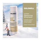 Goldwell Dualsenses Rich Repair Set -korjaava shampoo, 60 sekunnin tehohoito ja 6 vaikutuksen seerumi vaurioituneille hiuksille Hiustenhoitosetti 1 kpl