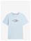 TOMMY HILFIGER Script Flag Regular Tee - BREEZY BLUE - M – kuva 2