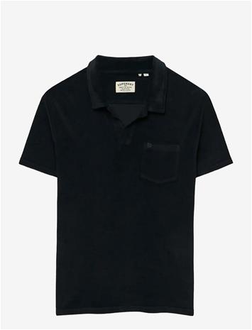 SUPERDRY Towelling Polo - ECLIPSE NAVY - 3XL