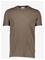 LINDBERGH Basic Tee S/S - DK BROWN MEL - 3XL – kuva 2