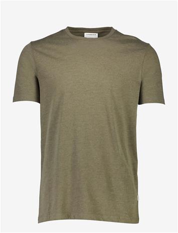 LINDBERGH Basic Tee S/S - DK ARMY MEL - S