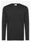 ENKEL STUDIO Basic O-Neck Tee L/S - BLACK - XXL – kuva 2