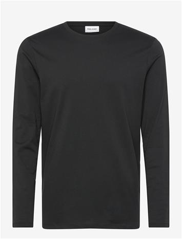 ENKEL STUDIO Basic O-Neck Tee L/S - BLACK - XXL