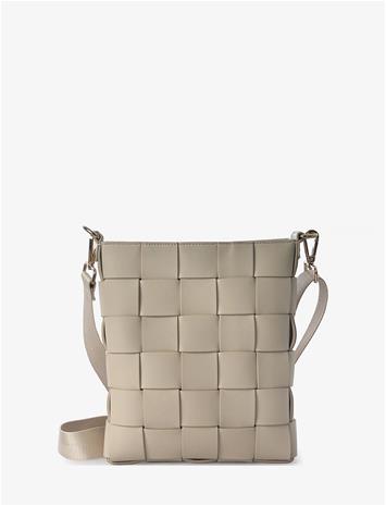 Ceannis Shoulder Bag Braided Strap - Grey - ONE SIZE