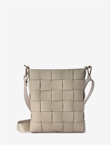 Ceannis Shoulder Bag Braided Strap - Grey - ONE SIZE