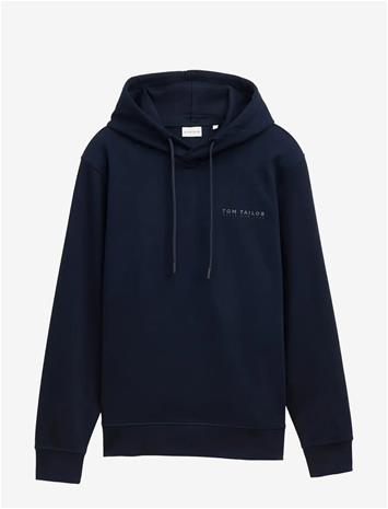 TOM TAILOR Basic Hoodie - SKY CAPTAIN BLUE - M