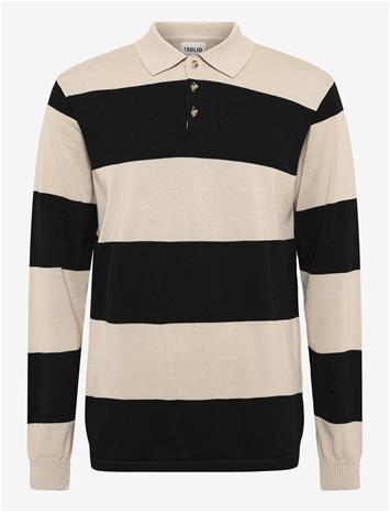 Solid Sdrue Polo - Black - XXL